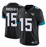 Nike Jaguars 15 Gardner Minshew II Black Vapor Untouchable Limited Jersey Dzhi,baseball caps,new era cap wholesale,wholesale hats